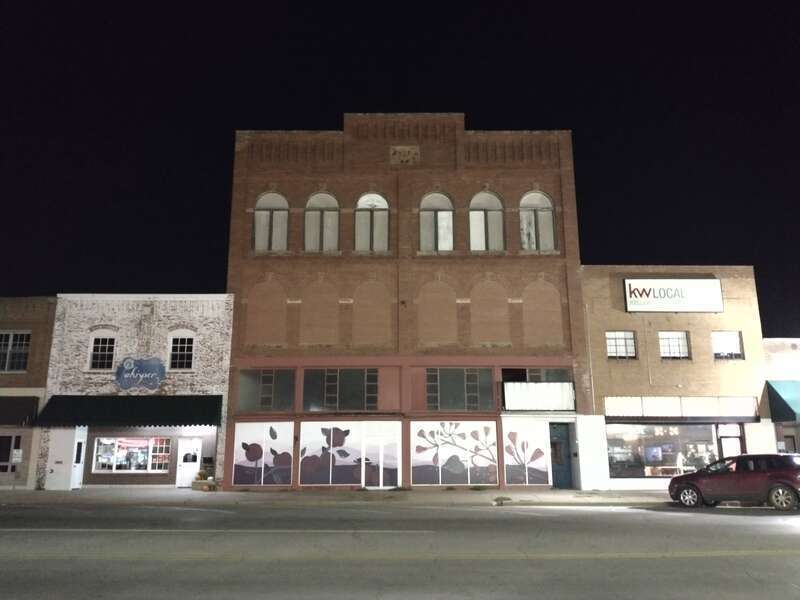 The Lytton Building-Masonic Hall, located at 907-909 S Main St in Downtown Stillwater, Oklahoma. Probably completed in 1901 CE.