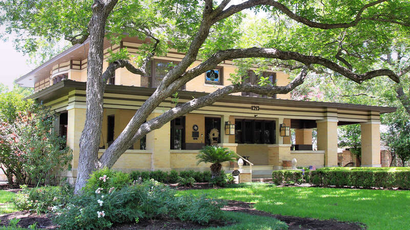 The	Marsh F. Smith House in Georgetown, Texas, United States was built in 1908. It was designated a Recorded Texas Historic Landmark in 1988. The house is a contributing structure to the Belford Historic District, which was listed on the National