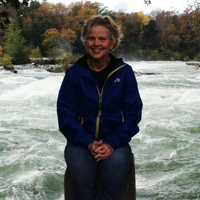 A photo of Maureen Jameson for use on profile page on Mediawiki sites.