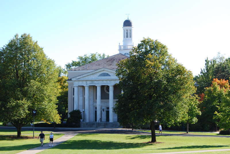 Memorial Chapel, on the campus of Union College in Schenectady, New York, United States