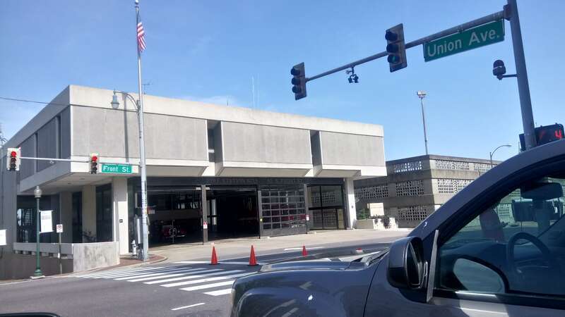 Fire Station 5, headquarters of the Memphis Fire Department