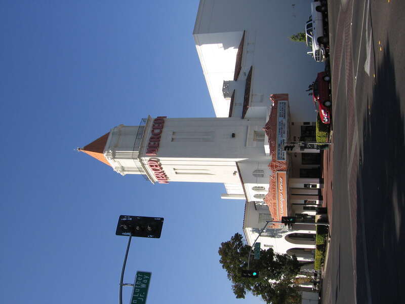 The Merced Theatre or Ari Kamanger Center in Merced, California, USA.