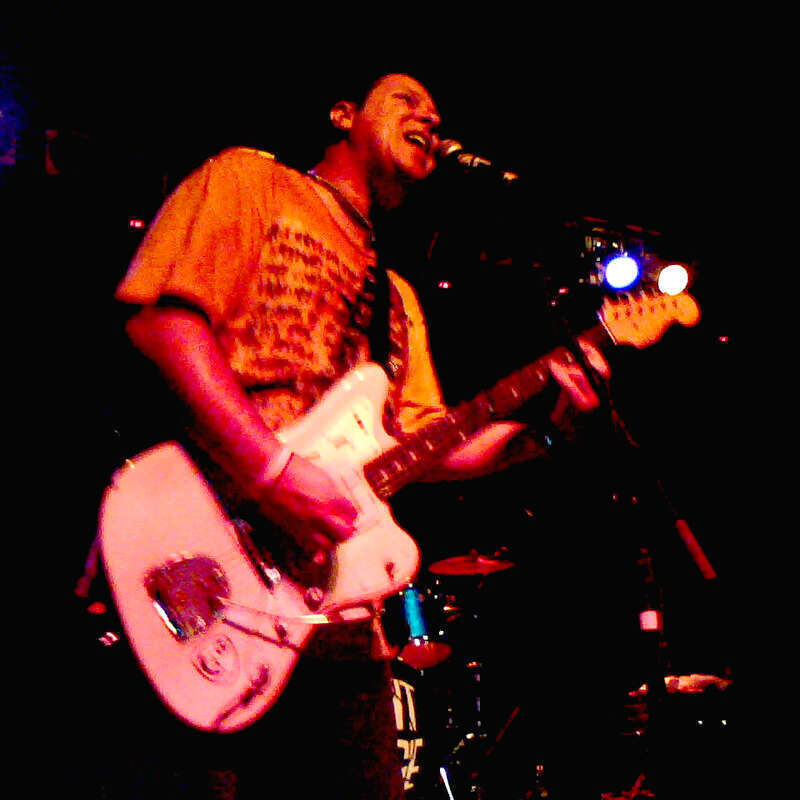 Mike Palm of Agent Orange - Aggie Theatre, Fort Collins, Colorado, in 2007. Classic 80s surf punk.