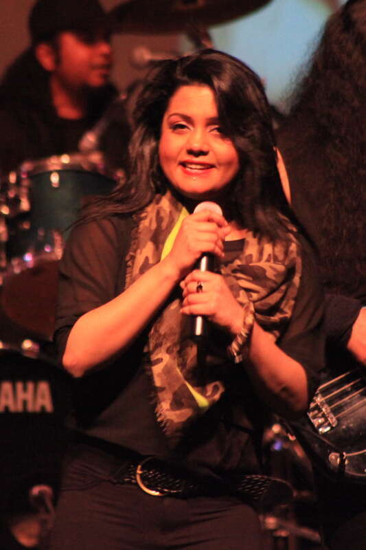Mila Islam performs in Ohlone College, Fremont, California in an event organized by Bay Area Bangladesh Association