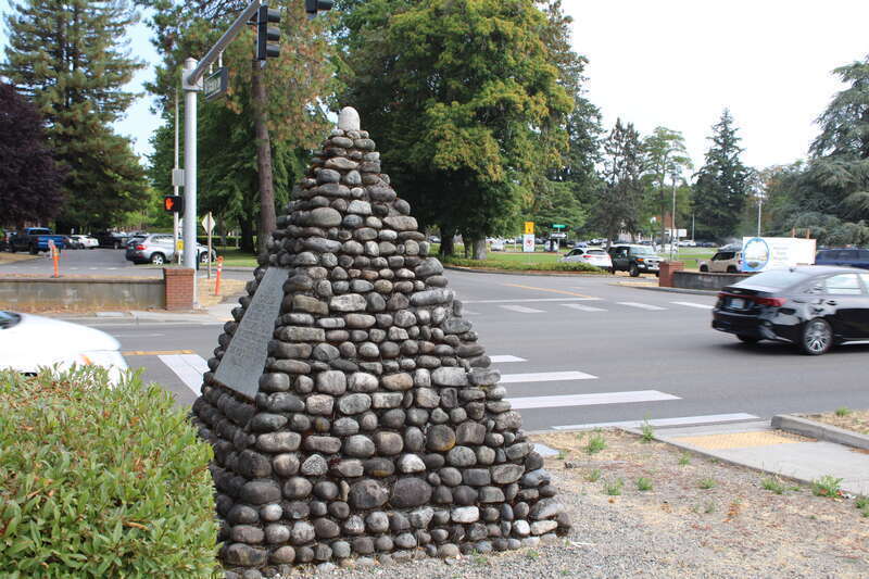 Fort Steilacoom Historic Military Road Monument #1