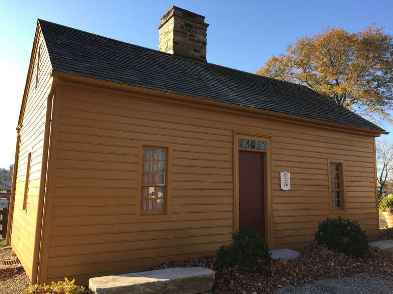 1740 Governor Thomas Fitch Law Office in Mill Hill Historic Park in Norwalk, CT