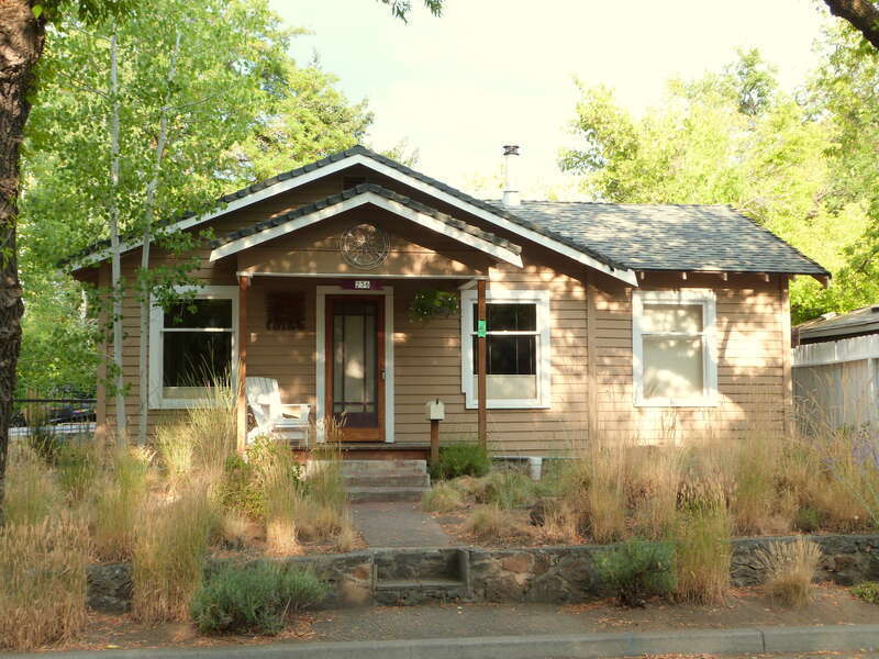 The historic Allen Mitchell House (built 1926), located at 236 Northwest Lava Road in Bend, Oregon, United States, is listed as a contributing resource in the Old Town Historic District. The historic district is listed on the US National Register of