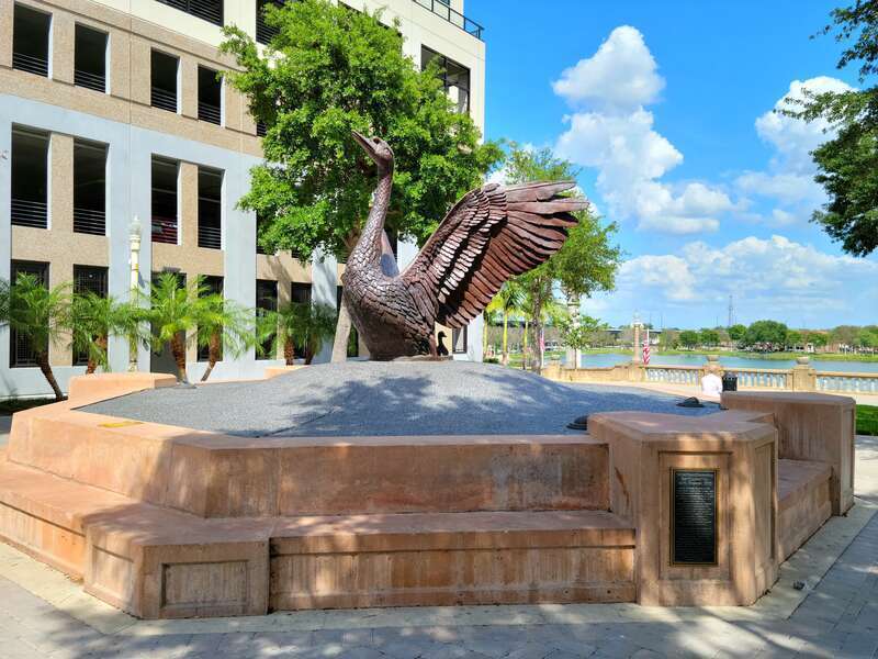 Allen Kryger Park is located in the Lake Mirror Complex in the City of Lakeland, Florida.