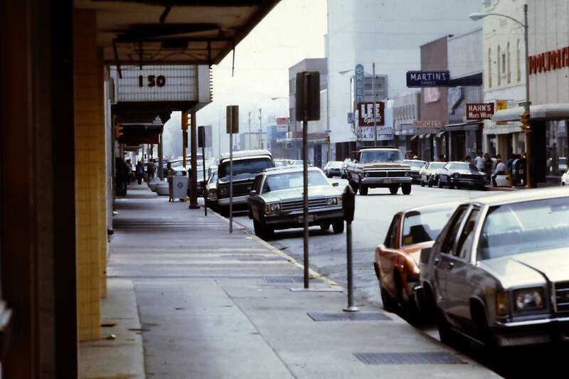 N. Chaparral St. looking south