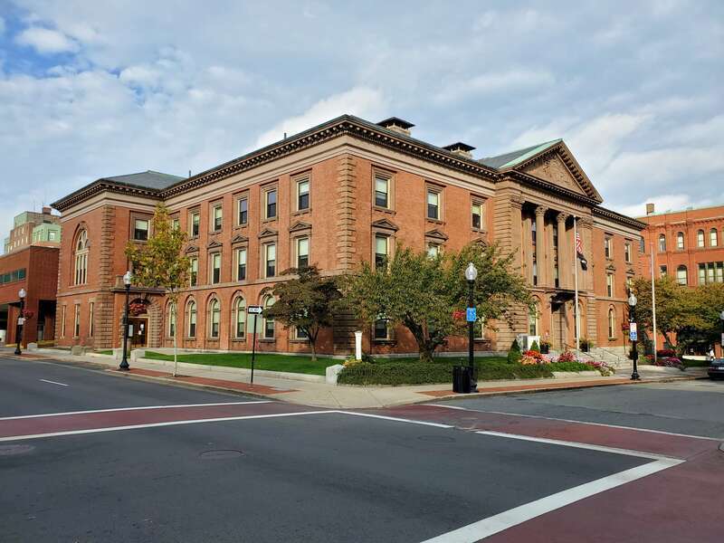 New Bedford City Hall in October 2020