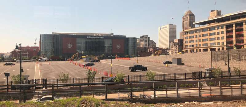 Prudential Center in downtown Newark, New Jersey