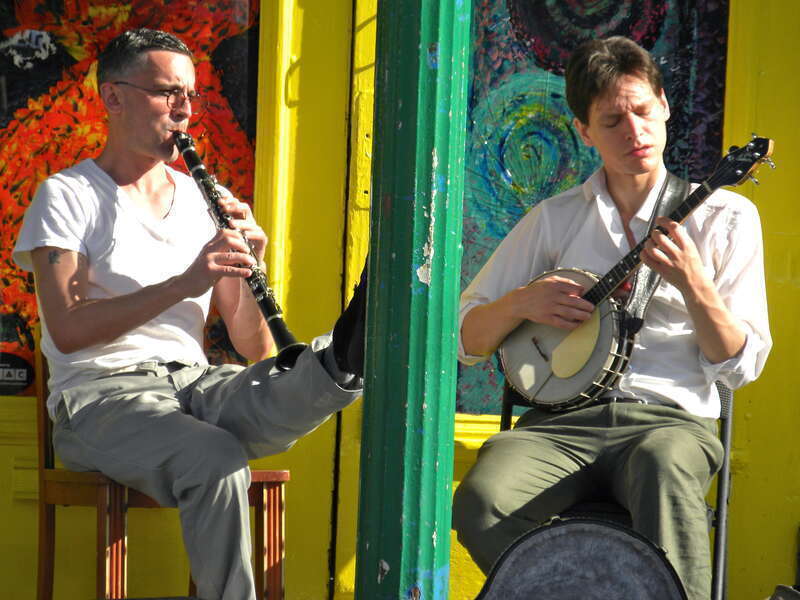 Musicians on Frenchmen Street.