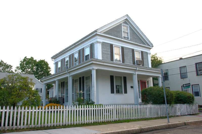 The historic Joshua Jennison House in Newton Corner, Newton, Massachusetts.