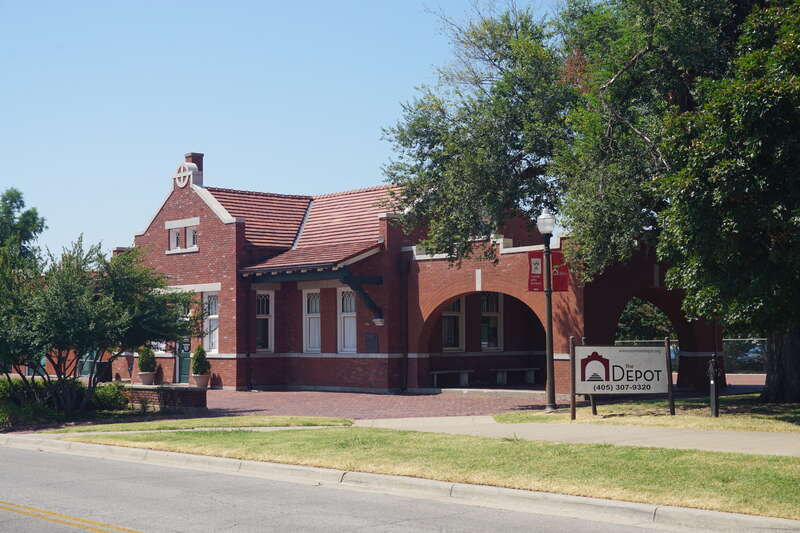 The Norman Depot in Norman, Oklahoma (United States).