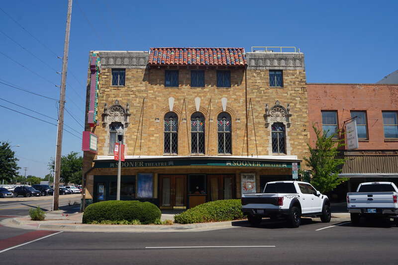 The Sooner Theater in Norman, Oklahoma (United States).