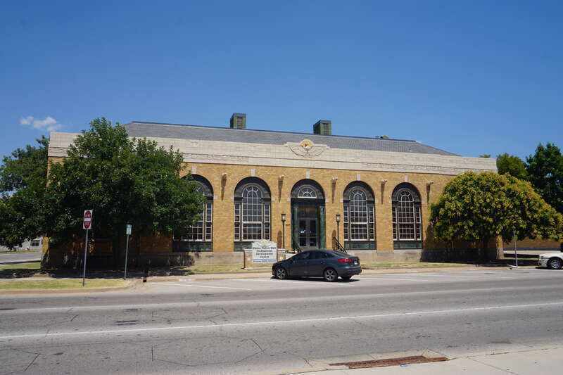 The former United States Post Office in Norman, Oklahoma (United States).