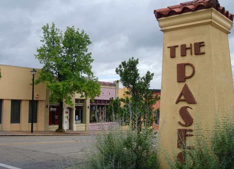 Oklahoma City, OK USA - The Paseo Arts District