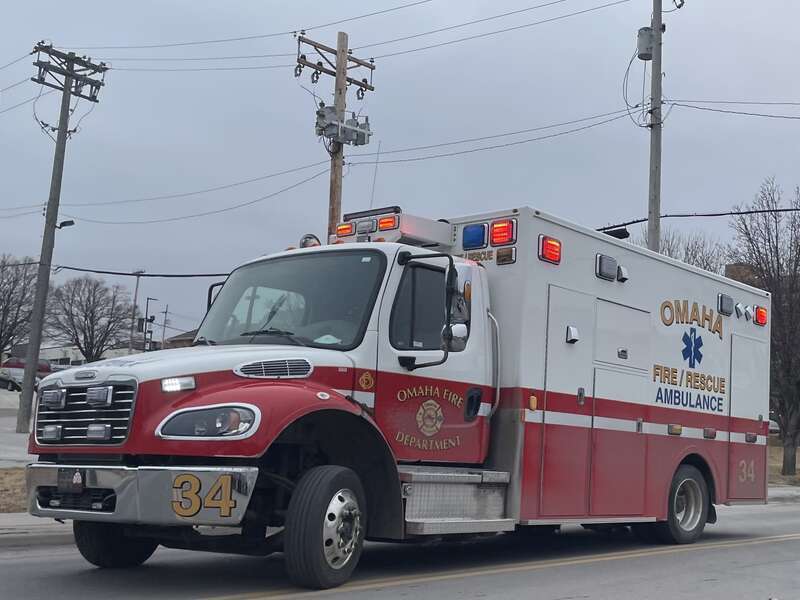 Medic unit 34 of the Omaha Fire Department