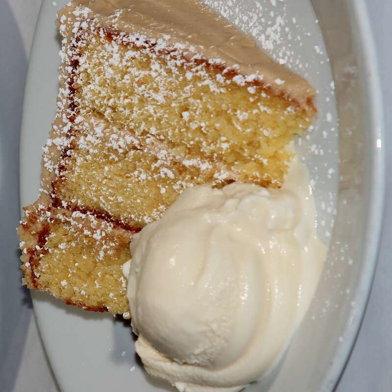 A customer favorite, this orange chiffon cake is topped with delicious coffee-buttercream frosting
The LEMON LEAF Cafe
Historic Down Town Lancaster
653 W. Lancaster Boulevard
Lancaster, CA 93534
&amp;lt;a href=&quot;http://www.lemonleaf.com&quot;