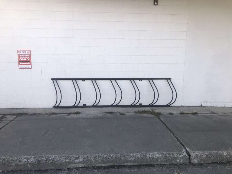 Bike parking in Anchorage, AK, USA
