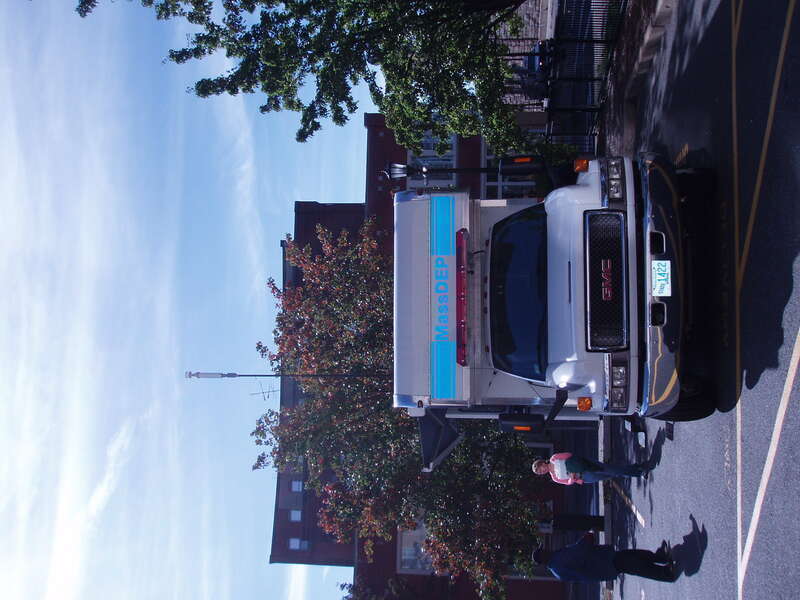 Photographs of the MassDEP F.A.S.T. Vehicle: &quot;Field Assessment and Support Team&quot; (a mobile laboratory)

(Photos taken at a demonstration of the vehicle and equipment at the MassDEP Western Regional Office in Springfield, Massachusetts.