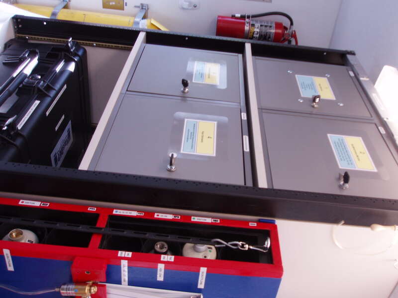 Photographs of the MassDEP F.A.S.T. Vehicle: &quot;Field Assessment and Support Team&quot; (a mobile laboratory)

(Photos taken at a demonstration of the vehicle and equipment at the MassDEP Western Regional Office in Springfield, Massachusetts.