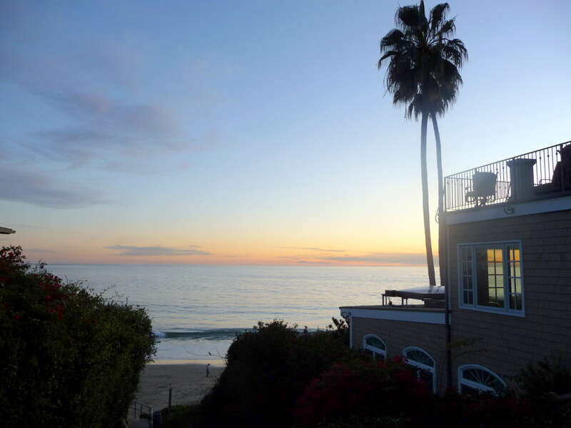 Patrick Nouhailler visiting Laguna Beach