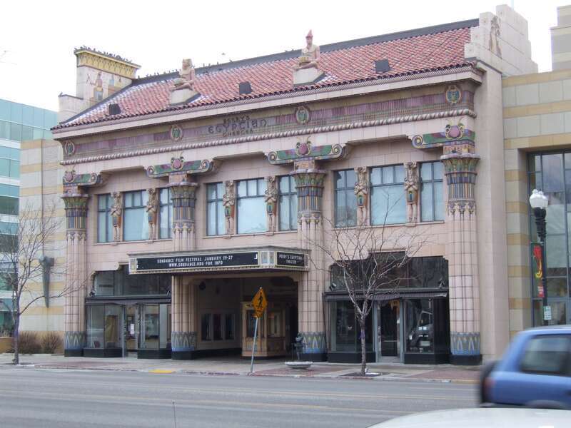 Peery's Egyptian Theatre located in Ogden, Utah