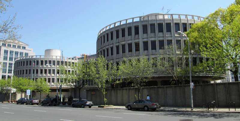 The Philadelphia Police Administration Building at 700 Race Street between N. 7th and N. 8th Street near the Chinatown neighborhood of Philadelphia, nicknamed &quot;The Roundhouse&quot;, was built 1963 and was designed by Geddes, Brecher, Qualls &amp;amp;