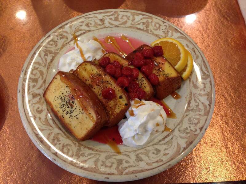 Poppy seed French Toast, Another Broken Egg Cafe, Pensacola, Escambia County, Florida - 11/20/2016