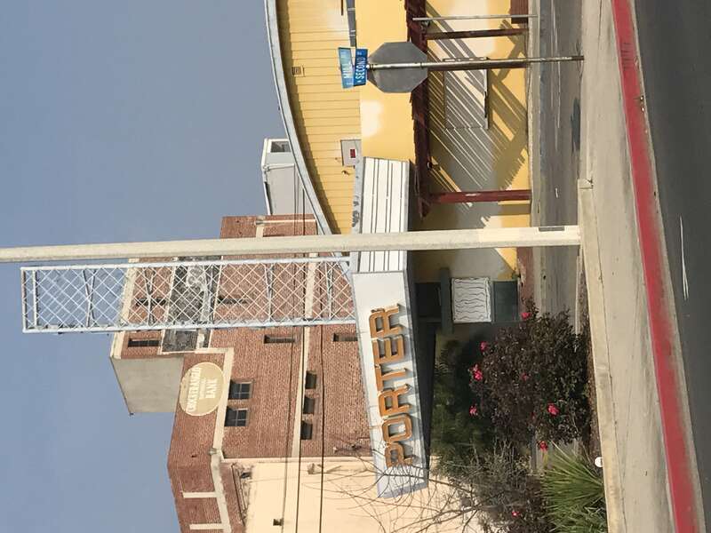 Porter Theatre building, 20–36 E Mill Ave Porterville, California; closed since 1997: http://cinematreasures.org/theaters/26004 See also: https://calisphere.org/item/ark:/13030/kt6r29q5fv/