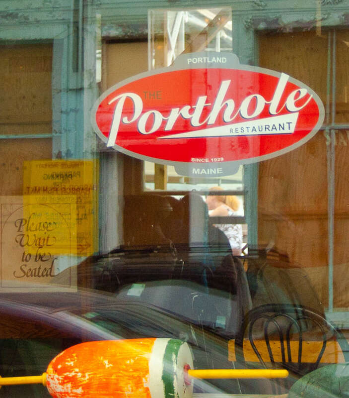 A funky little place on Custom House Wharf in Portland, Maine.