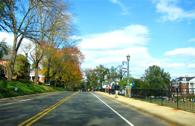Rugby Road in Charlottesville, VA