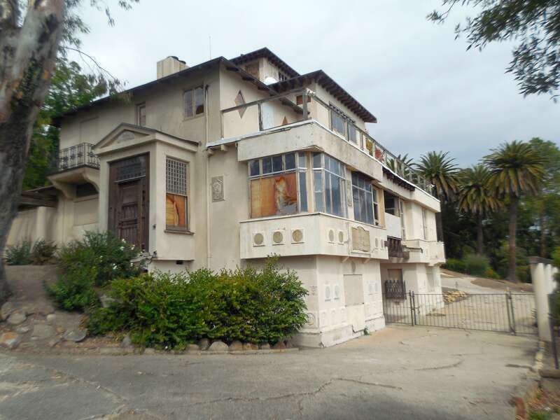 Eastward view of the house &quot;Montarioso&quot; located at Franceschi Park, Santa Barbara, California, September 2017.  Former home of Francesco Franceschi.