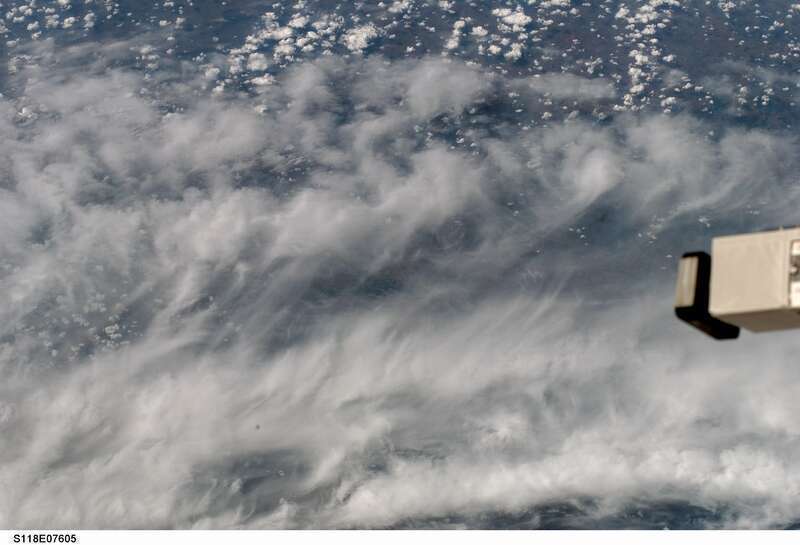 View of Earth from STS-118