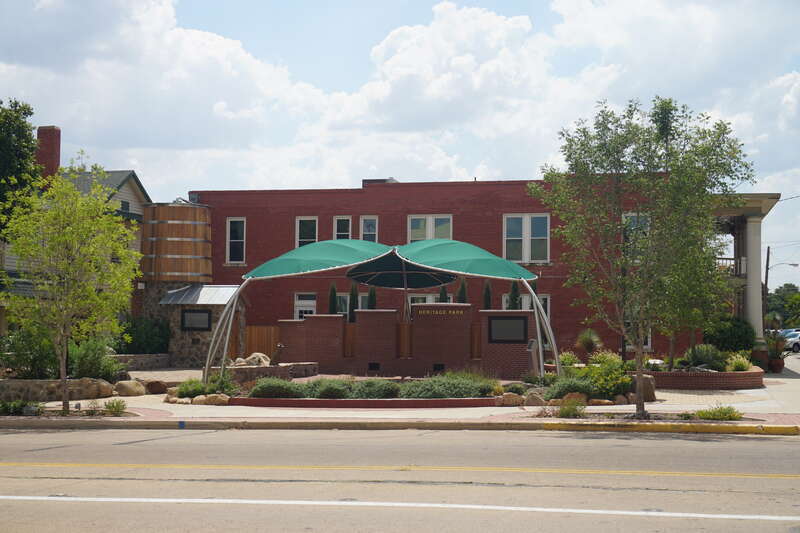 Heritage Park in San Angelo, Texas (United States).