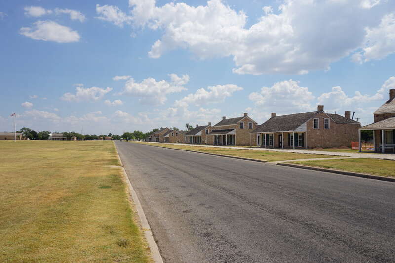 Fort Concho in San Angelo, Texas (United States).