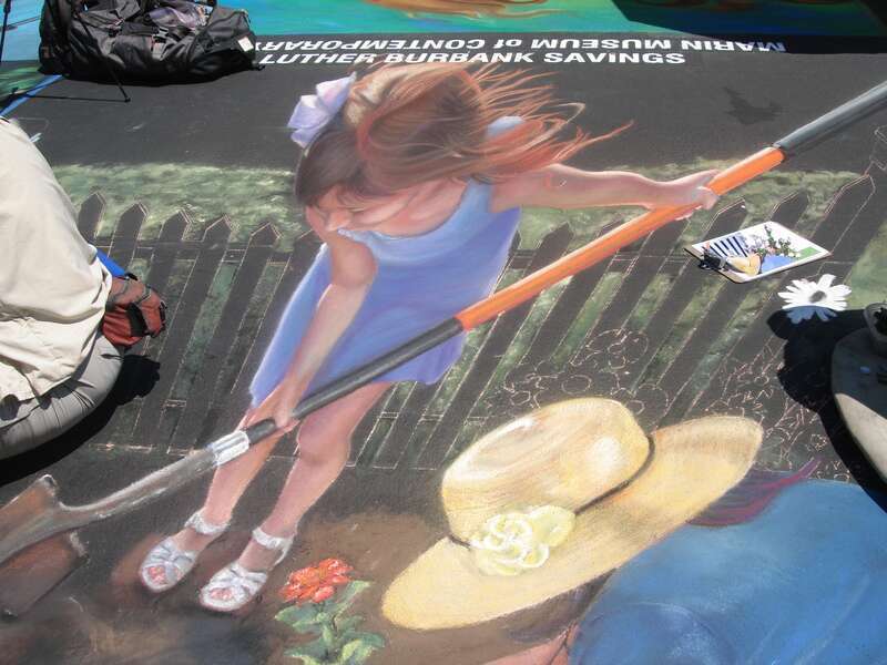 San Rafael, CA USA - Italian Street Painting Festival