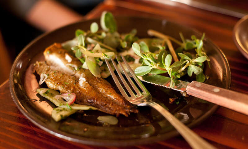 From Pizzaiolo in Oakland, CA -- the sand dabs from Pizzaiolo are amazing!