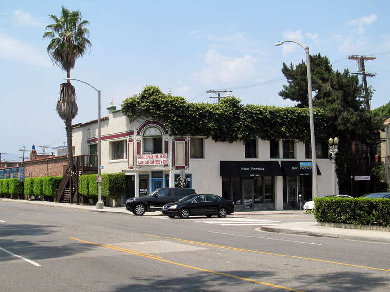 The former General Agent's Building of the Pacific Electric Railway in Santa Monica, photographed in July 2017