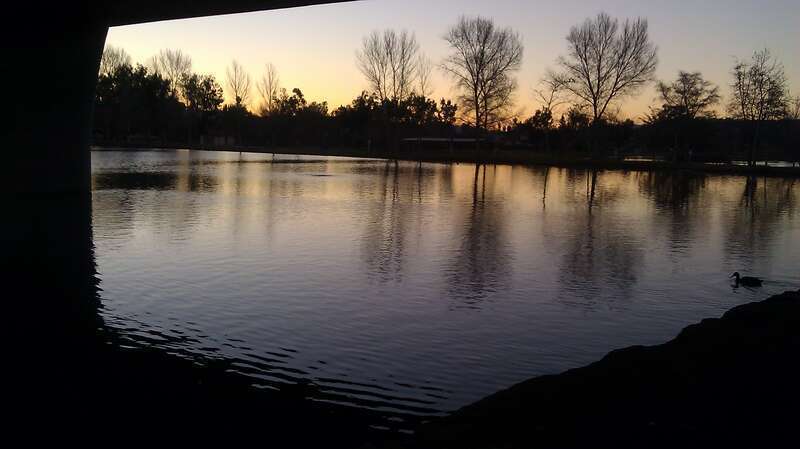 Santee Lakes at Dawn