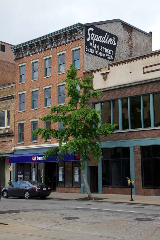 Over-the-Rhine district of Cincinnati, Ohio.
