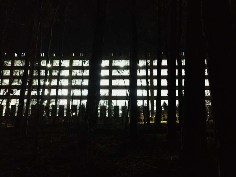 Science Drive Garage spills light across the property line towards Al Buehler Trail ruining the darkness of the nearby forrest. 

IMG_20200202_185625817