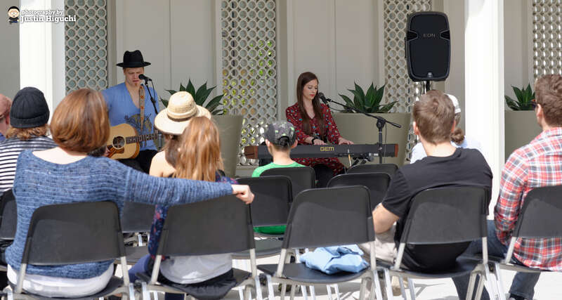 Shane Henry &amp;amp; Maggie McClure performing live at the Brand Library &amp;amp; Art Center in Glendale California on Sunday April 13th, 2014.