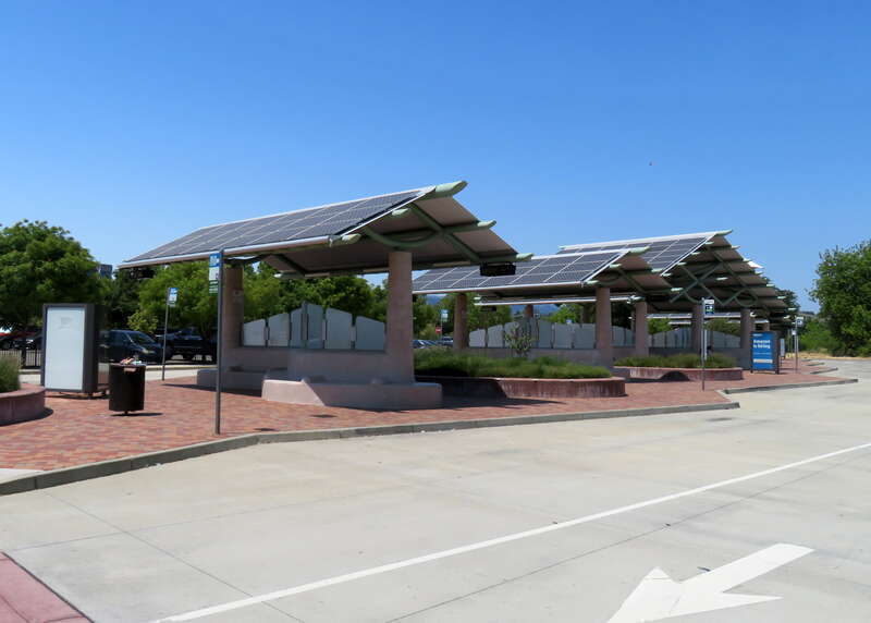 Vacaville Transportation Center in May 2019