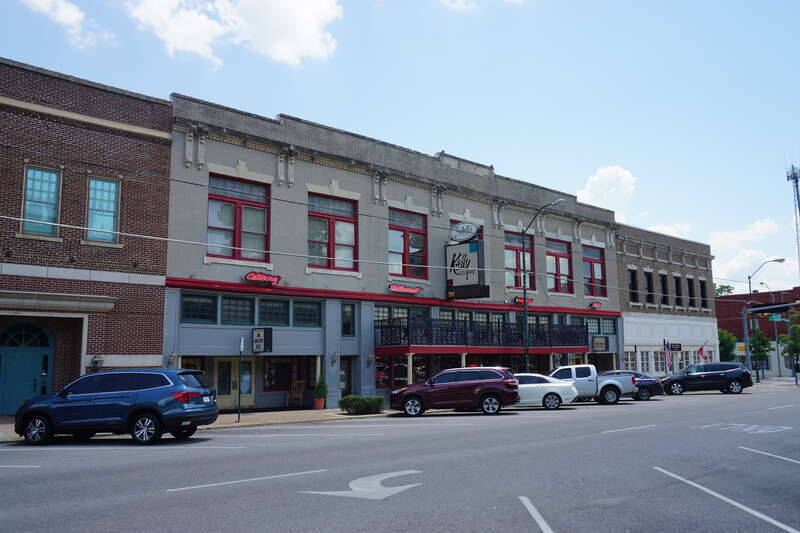 Kelly Square in Sherman, Texas (United States).