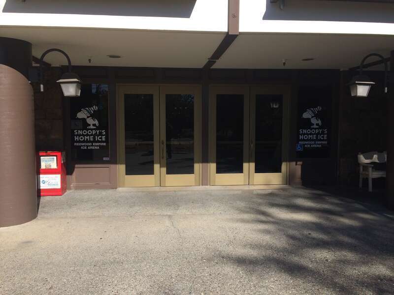 Snoopy's Home Ice front view