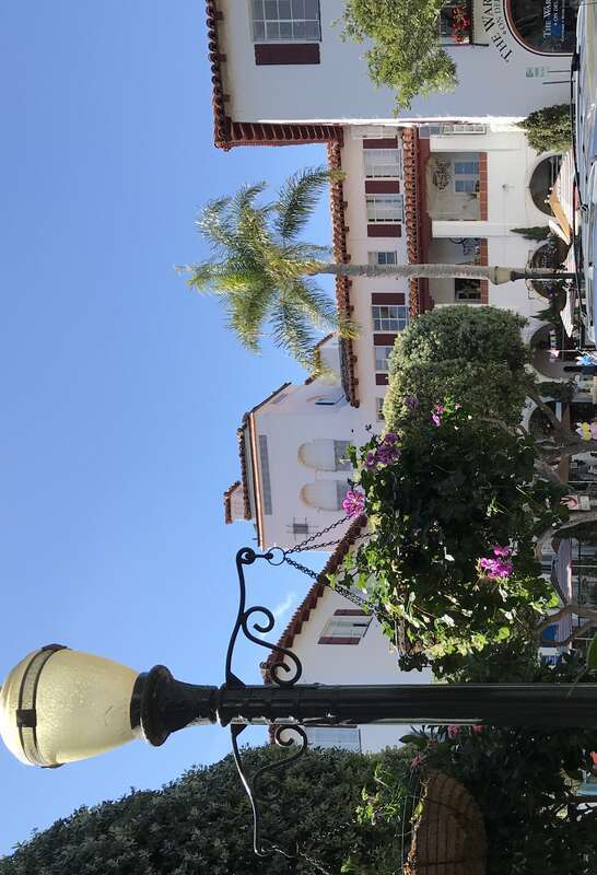 Seated for lunch on the patio of Sol Agave, this is the view of Avenida Del Mar in San Clemente.

115 Avenida del Mar, San Clemente, CA (United States)
