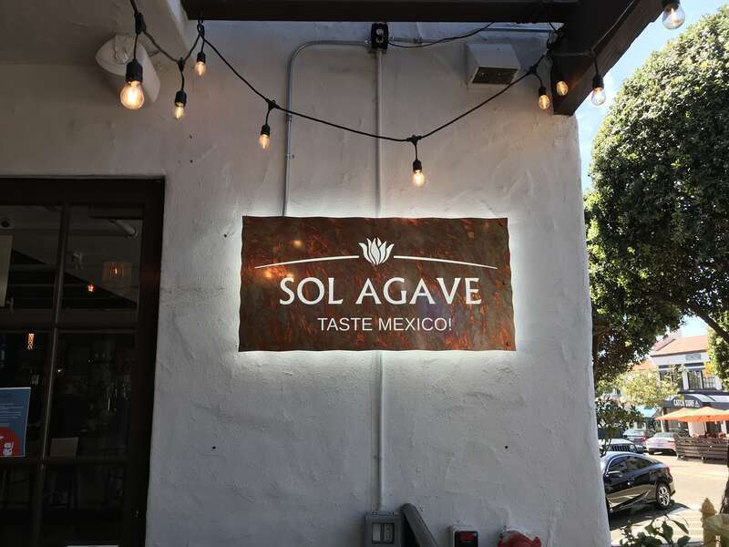 Seated for lunch on the patio of Sol Agave.

115 Avenida del Mar, San Clemente, CA (United States)