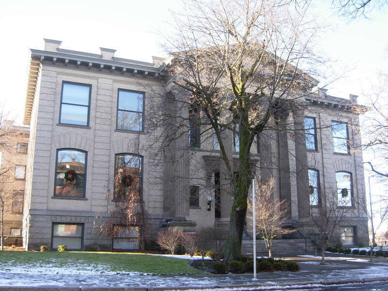 The Spokane Public Library at 10 S. Cedar in Spokane, Washington